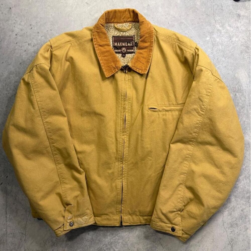 Max-co Men's Tan and Yellow Jacket